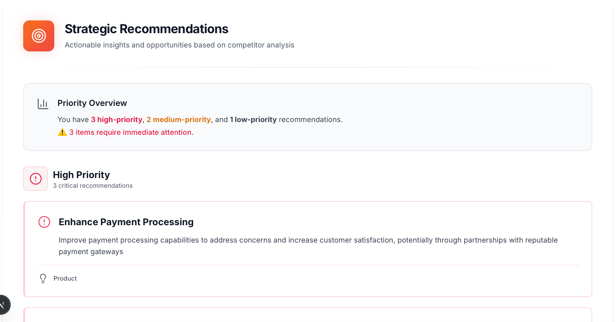 Spot what your competitors are missing.